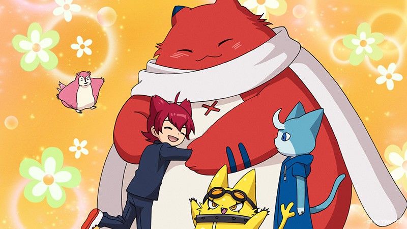 怪化喵、滾球咪、藍碰、桃桃飛鼠