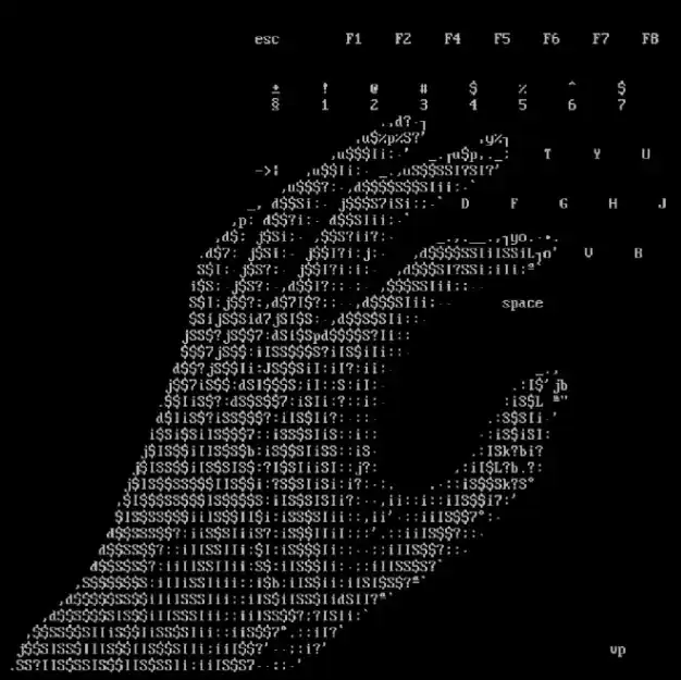 ascii 手手